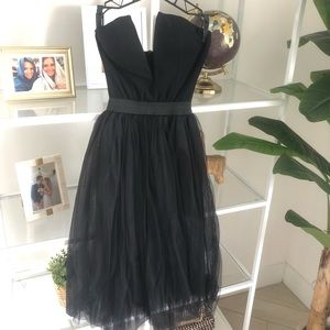 Rare London bustier tutu dress